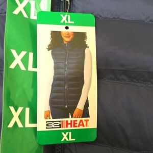 32 Degress WOMEN'S LIGHTWEIGHT POLY-FILL PACKABLE VEST